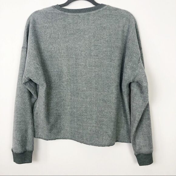 FREEZE | Saturday Lightweight Gray Pullover Sweatshirt Women’s Size Medium - Picture 6 of 6